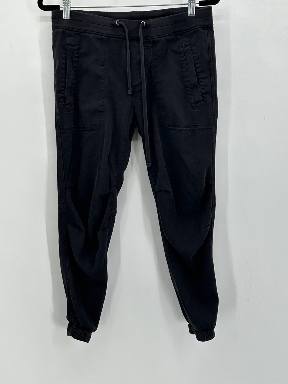 James Perse Soft Drape Utility Joggers Black Size 1 - Small